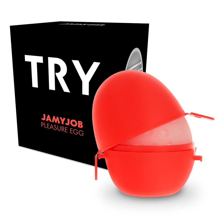 JAMYJOB - EGG MASTURBATOR BLACK VERSION DISCRETT - Kink&Play