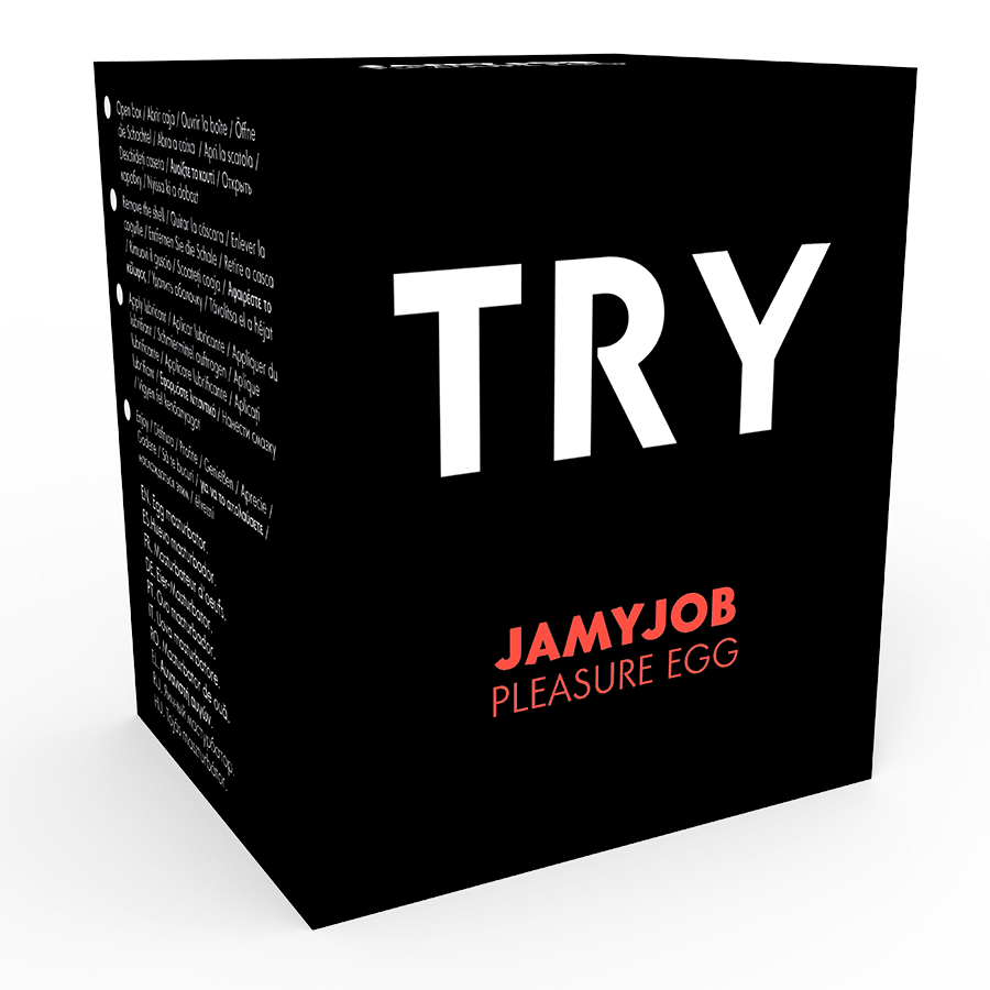 JAMYJOB - EGG MASTURBATOR BLACK VERSION DISCRETT - Kink&Play