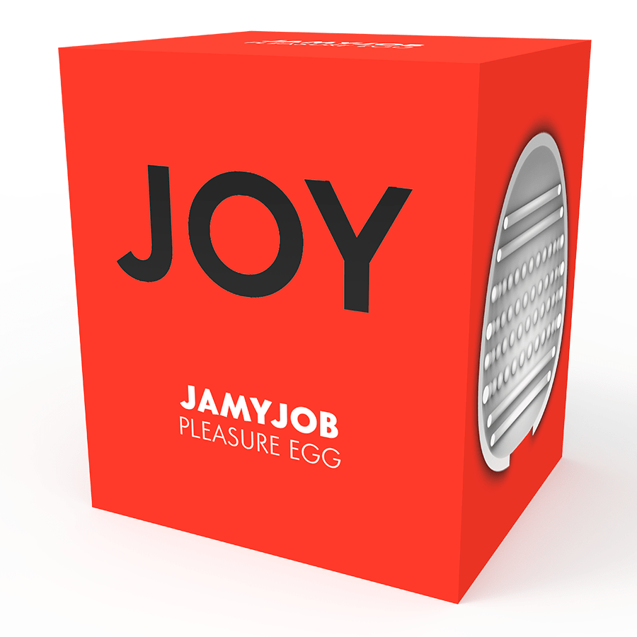JAMYJOB - EGG MASTURBATOR RED VERSION DISCRETT - Kink&Play
