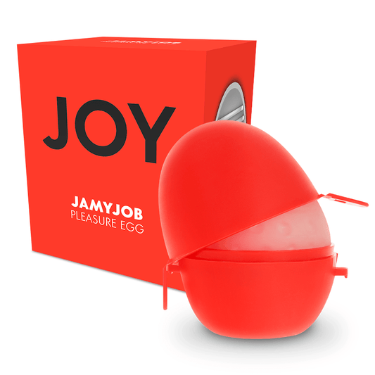 JAMYJOB - EGG MASTURBATOR RED VERSION DISCRETT - Kink&Play