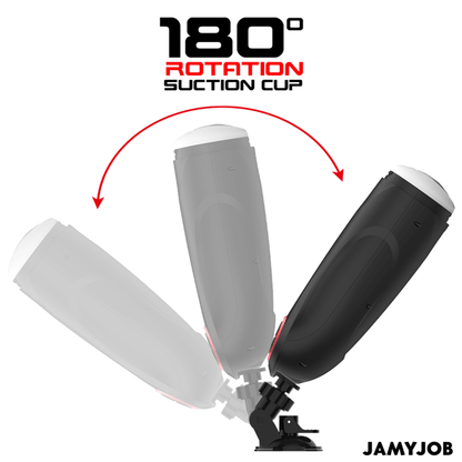 JAMYJOB - GRAVITY AUTOMATIC VAGINA MASTURBATOR 5 THRUSTING MODES AND SOUND EFFECT - Kink&Play