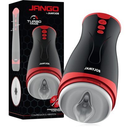 JAMYJOB - JANGO COMPRESSION AND VIBRATION MASTURBATOR - Kink&Play