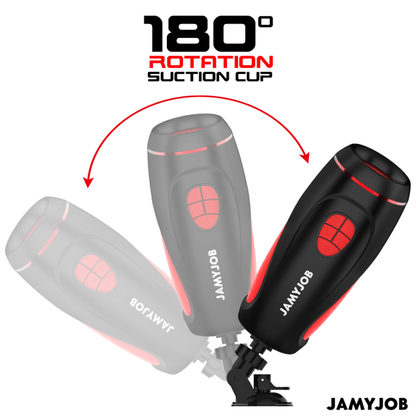JAMYJOB - PYSTON BASE AUTOMATIC MASTURBATOR WITH REMOTE CONTROL DILDO - Kink&Play