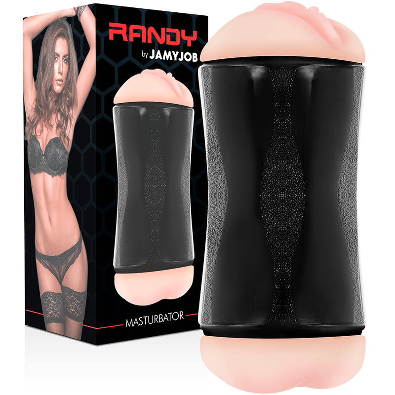 JAMYJOB - RANDY DOUBLE HOLE MASTURBATOR - VAGINA AND ANUS - Kink&Play