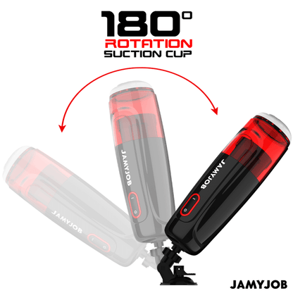 JAMYJOB - STORM AUTOMATIC VAGINA MASTURBATOR 10 ROTATION AND THRUST MODES - Kink&Play