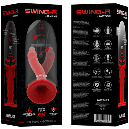 JAMYJOB - SWING - R HEATING EFFECT, SWING TECH AND VIBRATION MASTURBATOR - Kink&Play