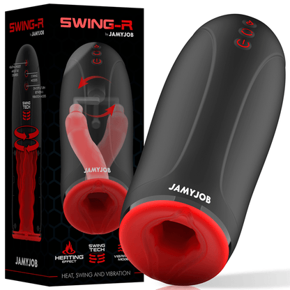JAMYJOB - SWING - R HEATING EFFECT, SWING TECH AND VIBRATION MASTURBATOR - Kink&Play