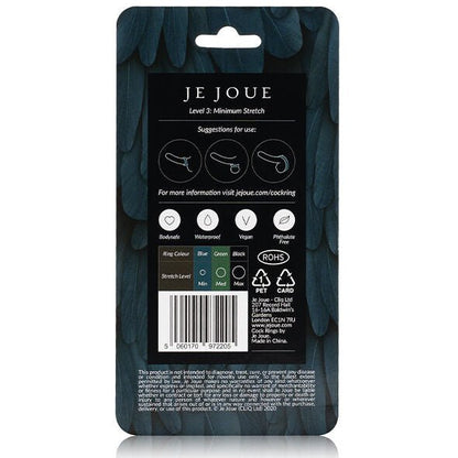 JE JOUE - BLUE SILICONE RING - MINIMUM STRANGULATION - Kink&Play
