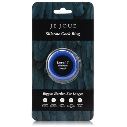 JE JOUE - BLUE SILICONE RING - MINIMUM STRANGULATION - Kink&Play