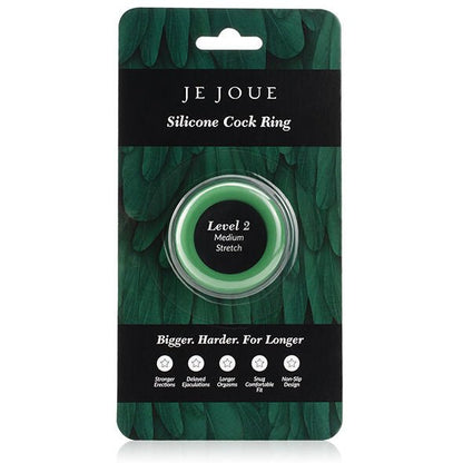 JE JOUE - GREEN SILICONE RING - MEDIUM CHOKE - Kink&Play