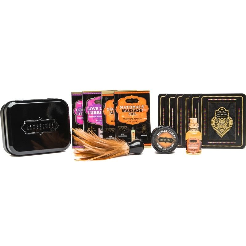 KAMASUTRA - WEEKENDER TIN KIT TROPICAL HANDLE - Kink&Play