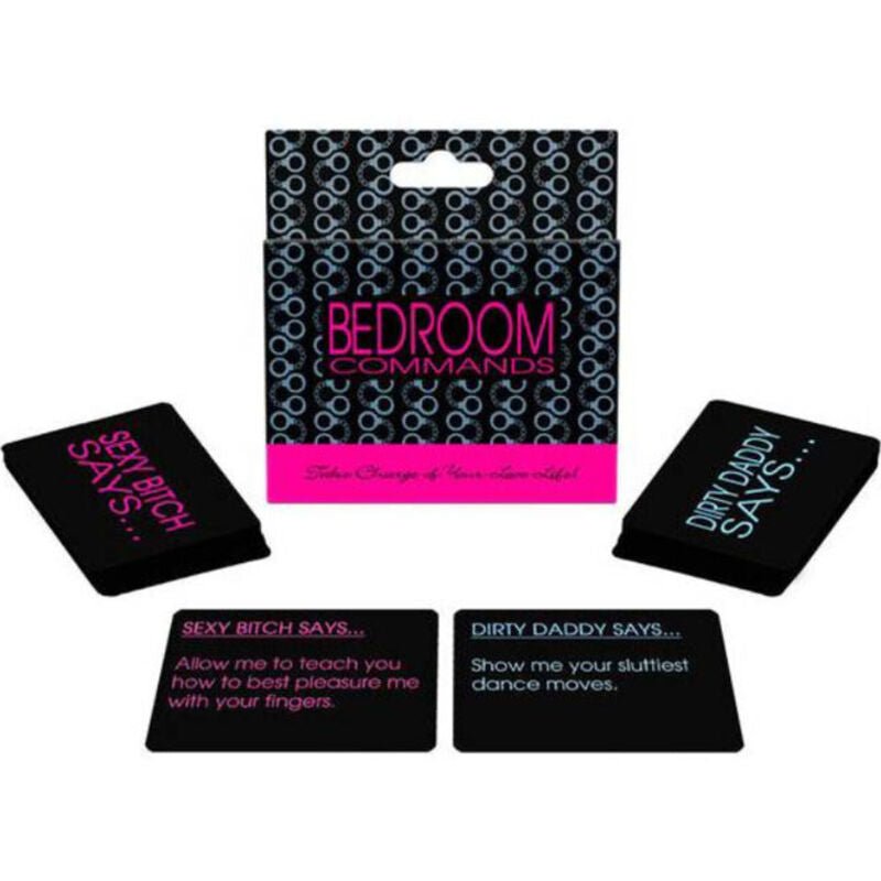 KHEPER GAMES - BEDROOM COMMANDS CARD GAME /EN - Kink&Play