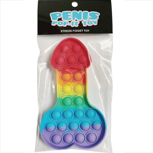 KHEPER GAMES - MULTICOLOR POP - IT PENIS ANTI - STRESS TOY - Kink&Play