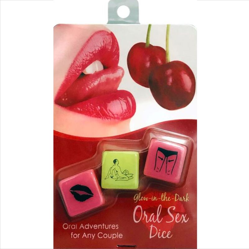 KHEPER GAMES - ORAL SEX DICE GAME WITH GLOW IN THE DARK - Kink&Play