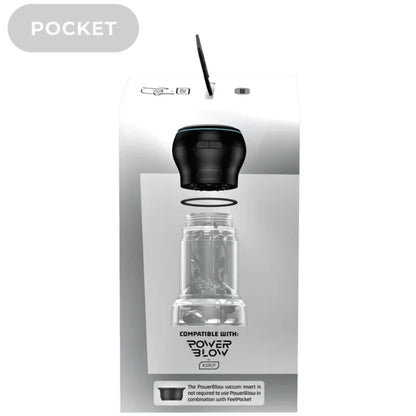 KIIROO - FEEL POCKET STROKER CRYSTAL BY KIIROO TRANSPARENT - Kink&Play