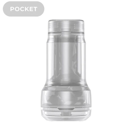 KIIROO - FEEL POCKET STROKER CRYSTAL BY KIIROO TRANSPARENT - Kink&Play