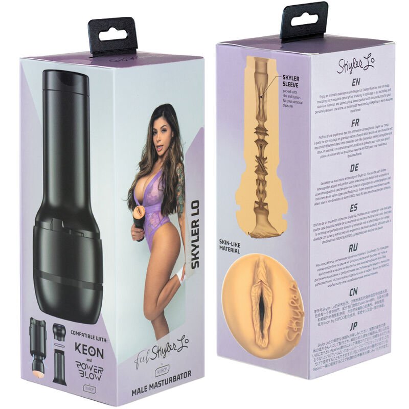 KIIROO - FEEL SKYLER LO STARS COLLECTION STROKERS POWERBLOW COMPATIBLE - Kink&Play