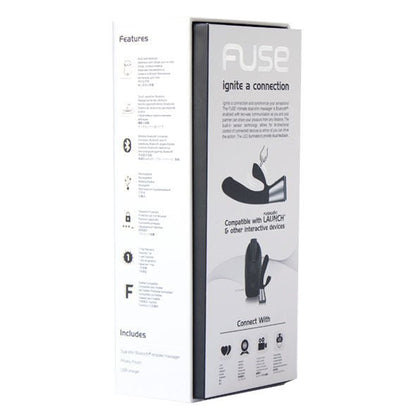 KIIROO - OHMIBOD FUSE APP REMOTE CONTROL BLACK - Kink&Play