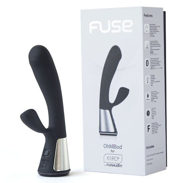 KIIROO - OHMIBOD FUSE APP REMOTE CONTROL BLACK - Kink&Play