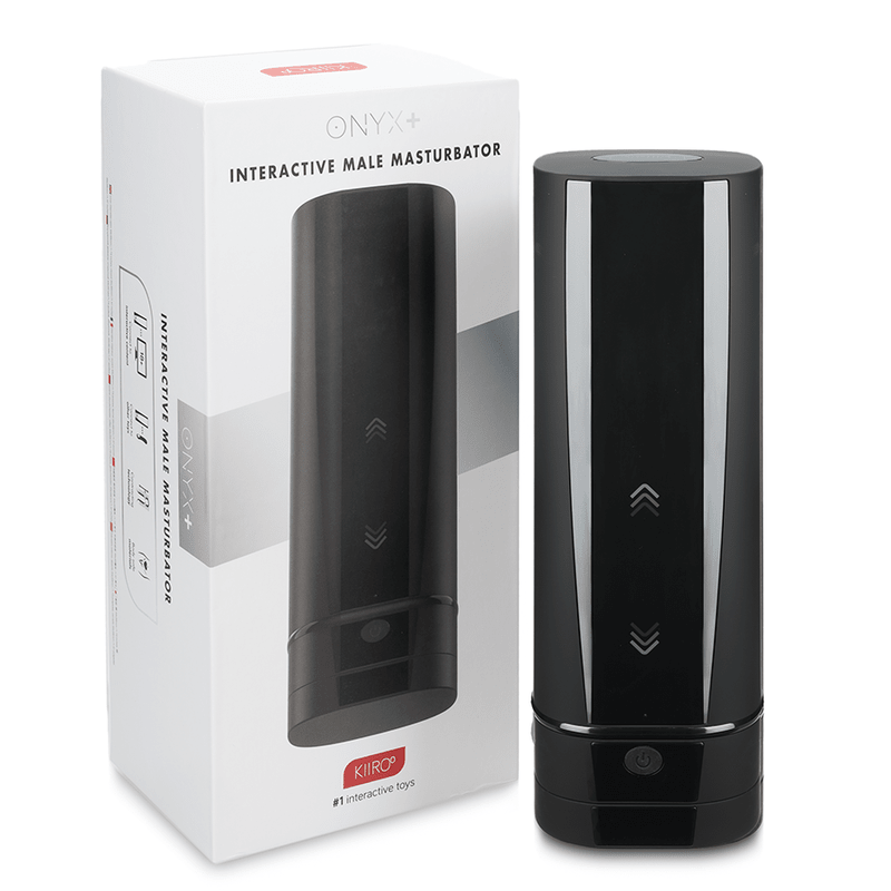 KIIROO - ONYX+ TELEDILDONIC MASTURBATOR WITH SKIN TEXTURE - Kink&Play