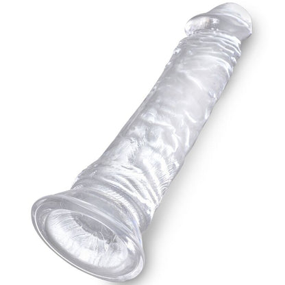 KING COCK - CLEAR REALISTIC PENIS 19.7 CM TRANSPARENT - Kink&Play