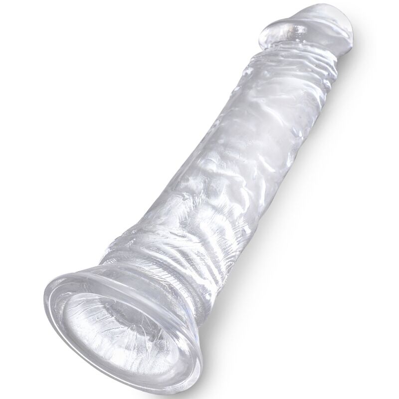 KING COCK - CLEAR REALISTIC PENIS 19.7 CM TRANSPARENT - Kink&Play