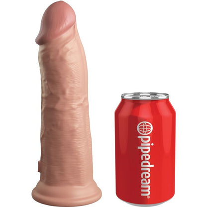 KING COCK - ELITE DELUXE ADJUSTABLE HARNESS KIT RING WITH TESTICLES & DILDO 20.3 CM - Kink&Play