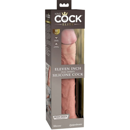 KING COCK - ELITE REALISTIC SILICONE DILDO 28 CM - Kink&Play