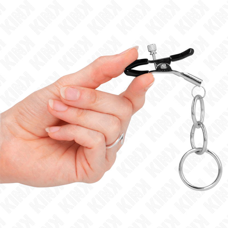 KINK - 3 O - RING NIPPLE CLAMP 6 CM - Kink&Play