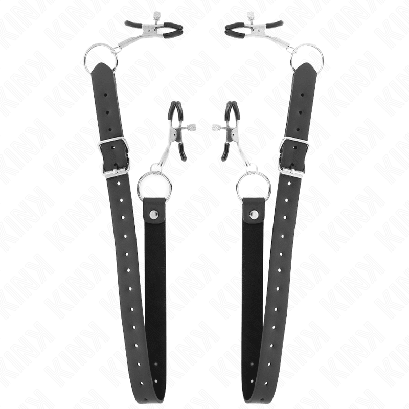 KINK - 4 CLIT CLAMPS ADJUSTABLE 34 - 48 CM - Kink&Play