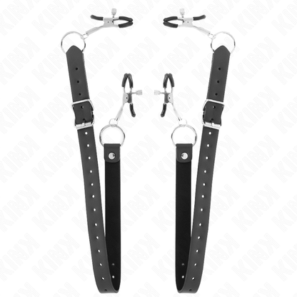 KINK - 4 CLIT CLAMPS ADJUSTABLE 34 - 48 CM - Kink&Play