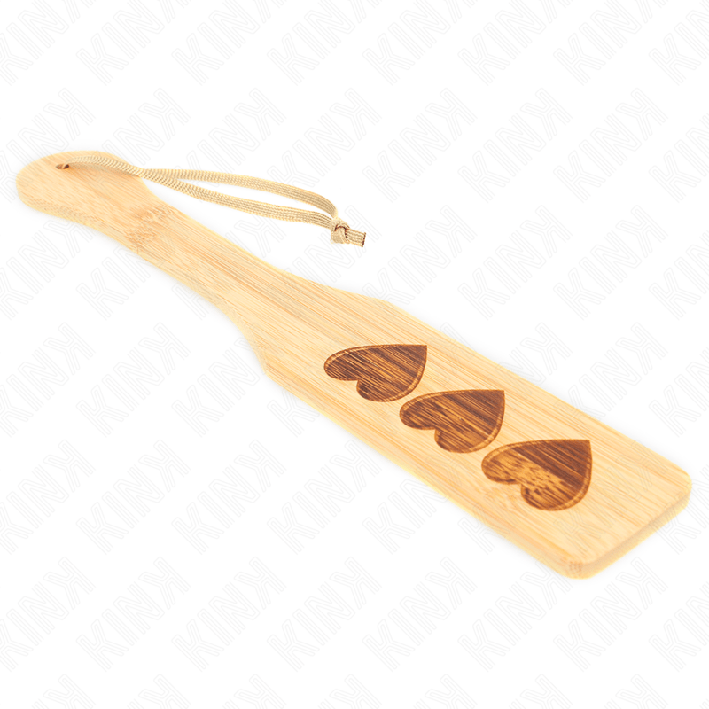 KINK - BAMBOO PALLET HEART DESIGN 32 X 5.5 CM - Kink&Play