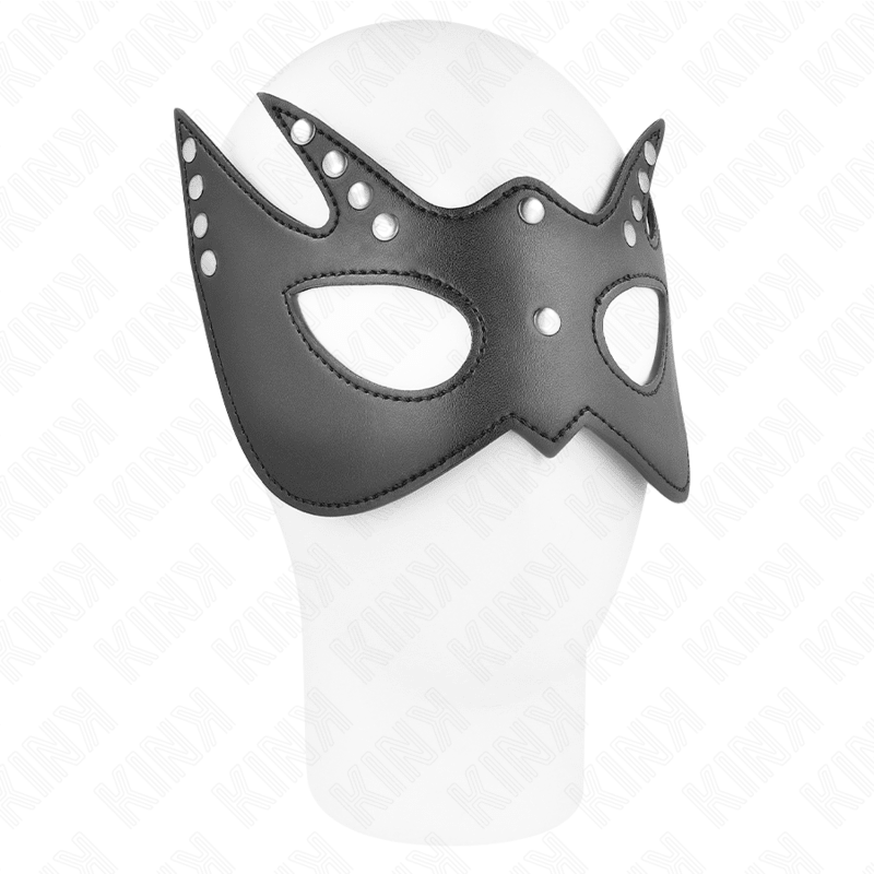 KINK - BAT MASK WITH RIVETS 23 x 15 CM - Kink&Play