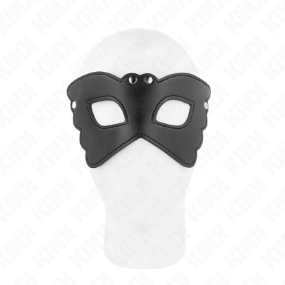 KINK - BUTTERFLY SHAPED LEATHERETTE MASK 20 x 9 CM - Kink&Play