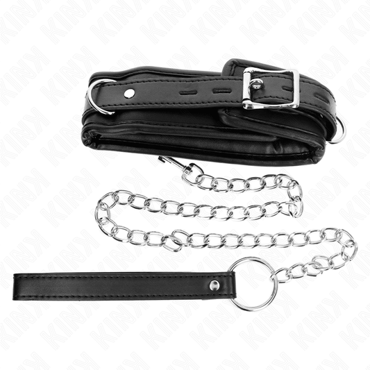 KINK - HEAVY NECKLACE WITH BELT 65 CM MODEL 1 ADJUSTABLE 36.5 - 50 CM - Kink&Play