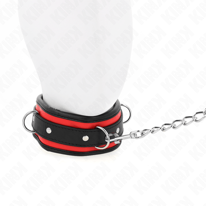 KINK - HEAVY NECKLACE WITH BELT 65 CM MODEL 2 ADJUSTABLE 36.5 - 50 CM - Kink&Play