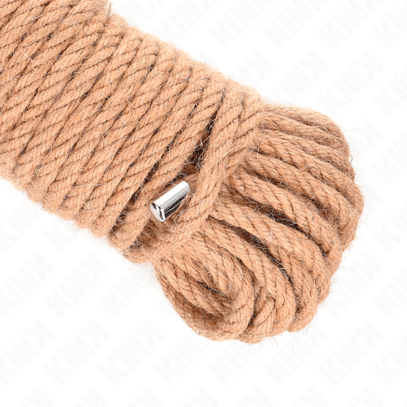 KINK - HEMP ROPE WITH METAL HEAD 20 METER - Kink&Play