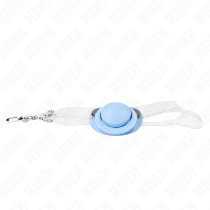 KINK - LIGHT BLUE PACIFIER SHAPED GAG 5.5 x 4 CM ADJUSTABLE 43 - 60 CM - Kink&Play