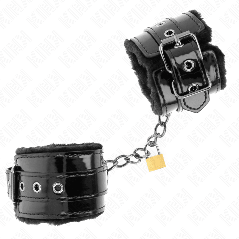 KINK - LIGHT WRIST RESTRAINTS WITH A COPPER LOCK ADJUSABLE 17 - 29 CM X 5.5 CM - Kink&Play