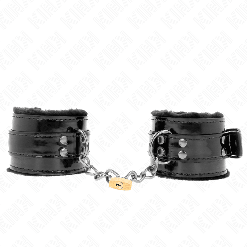 KINK - LIGHT WRIST RESTRAINTS WITH A COPPER LOCK ADJUSABLE 17 - 29 CM X 5.5 CM - Kink&Play