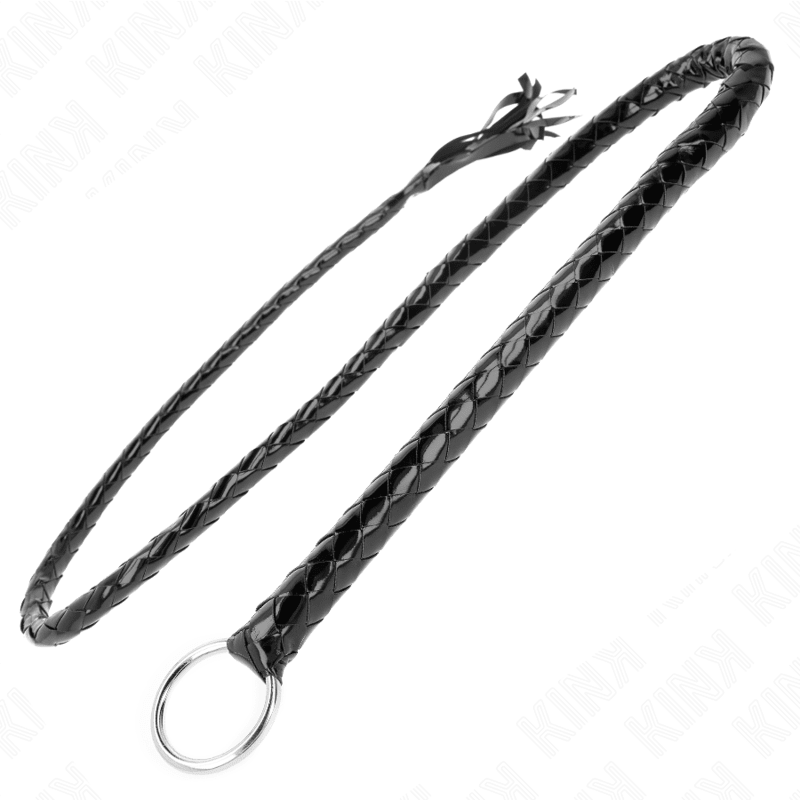 KINK - LONG SHINY PVC WHIP 138 CM - Kink&Play