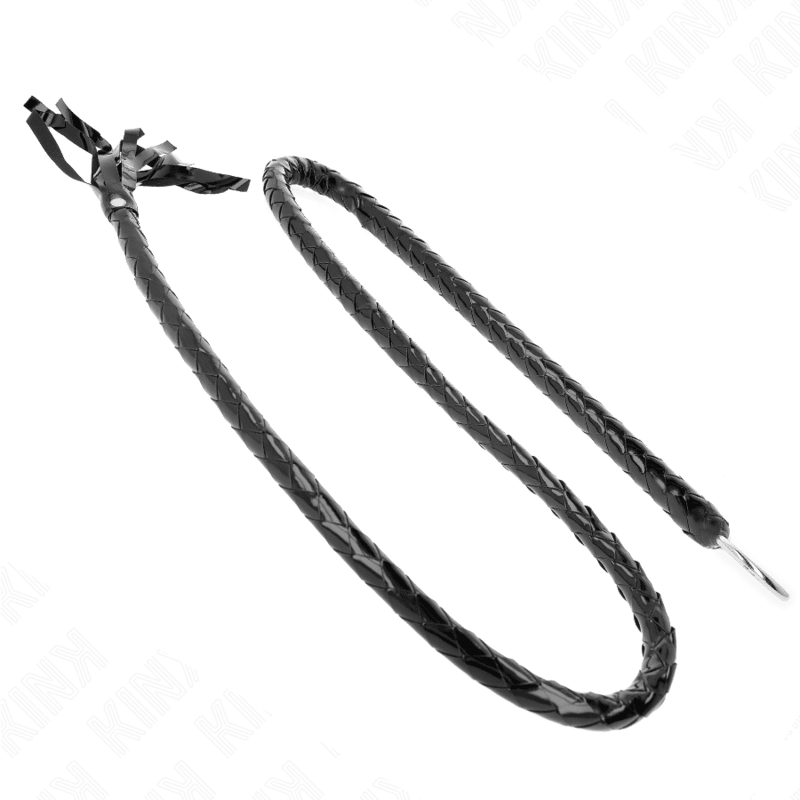 KINK - LONG SHINY PVC WHIP 138 CM - Kink&Play
