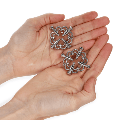 KINK - METAL FLOWER NIPPLE CLAMPS - Kink&Play