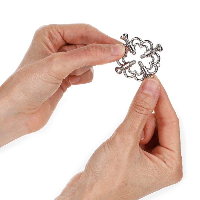 KINK - METAL FLOWER NIPPLE CLAMPS - Kink&Play