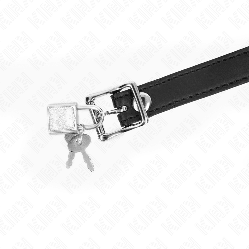 KINK - MODEL 1 SILICONE BALL 4 CM GAG WITH LOCK 60 x 2 CM - Kink&Play