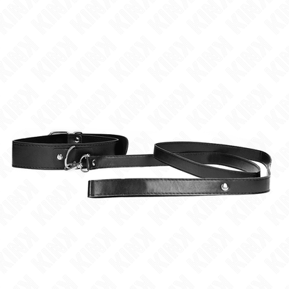 KINK - NECKLACE WITH BELT 116 CM BLACK STRAP ADJUSTABLE 32 - 50 CM X 8 CM - Kink&Play