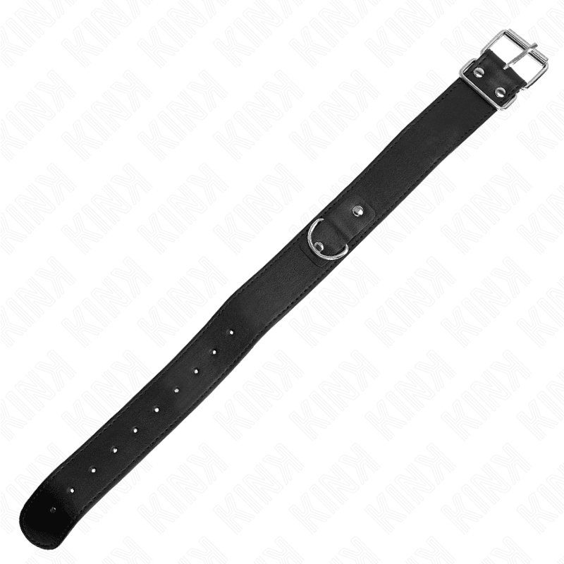 KINK - NECKLACE WITH BELT 116 CM BLACK STRAP ADJUSTABLE 32 - 50 CM X 8 CM - Kink&Play