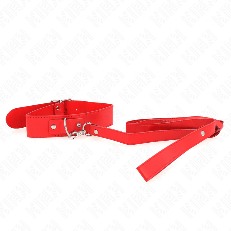 KINK - NECKLACE WITH BELT 116 CM ROJO STRAP ADJUSTABLE 32 - 50 CM X 8 CM - Kink&Play