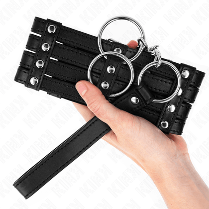 KINK - NECKLACE WITH BELT 65 CM SUB STYLE ADJUSTABLE 35 - 51 CM X 7 CM - Kink&Play