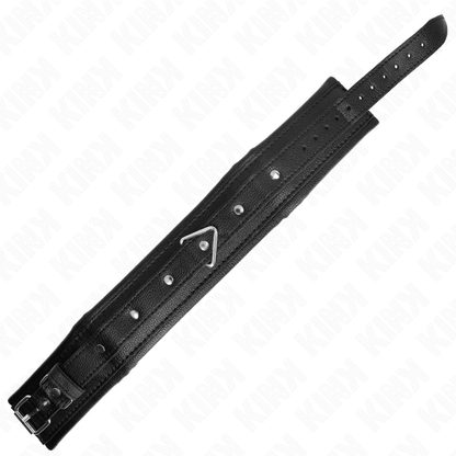 KINK - NECKLACE WITH SPONGE IMITATION LEATHER STRAP MODEL 1 ADJUSTABLE 37 - 54 CM X 3 CM - Kink&Play